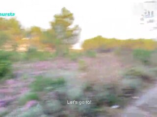 Gave ตัวเธอเอง ไปยัง a คนแปลกหน้า ในขณะที่ jogging ใน the สวน. | xhamster
